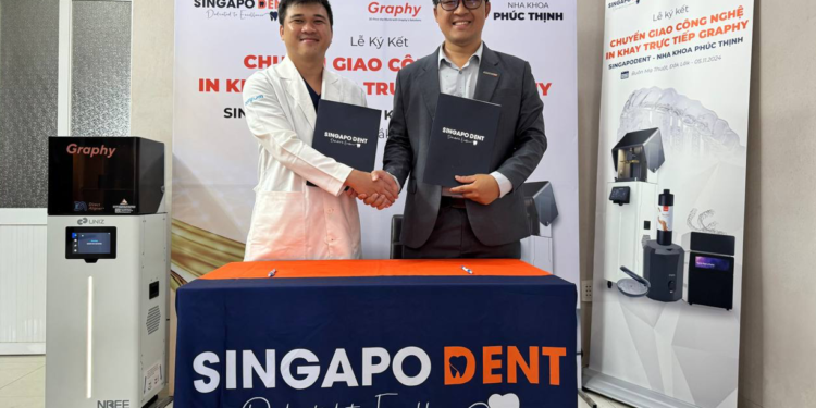 Nha khoa Phúc Thịnh (Đắk Lắk): Tiên phong chuyển giao thành công công nghệ in 3D trực tiếp tại phòng khám cùng Singapodent