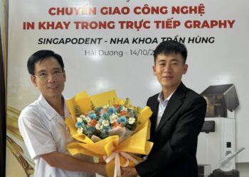 Singapodent ký kết chuyển giao công nghệ in 3D tại phòng khám Nha khoa Trần Hùng (Hải Dương)