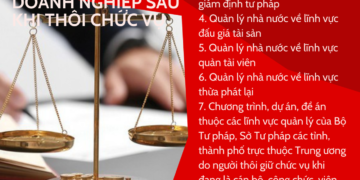 7 lĩnh vực cán bộ quản lý ngành Tư pháp không được làm sau khi thôi chức