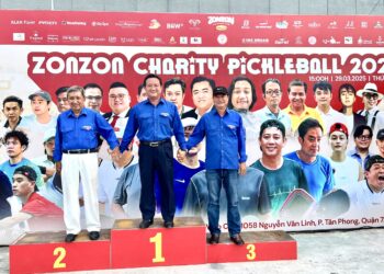 NHIỀU NGHỆ SĨ THAM GIA GIẢI PICKLEBALL CHARITY PICKLEBALL 2025
