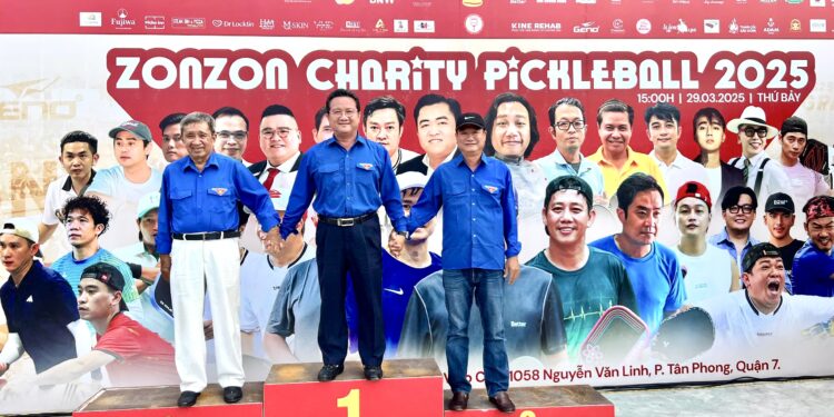 NHIỀU NGHỆ SĨ THAM GIA GIẢI PICKLEBALL CHARITY PICKLEBALL 2025