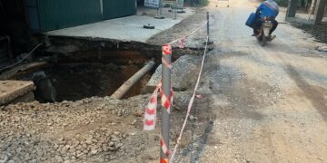 Công trình thi công dang dở gây ô nhiễm kéo dài: Một ví dụ điển hình của vi phạm môi trường