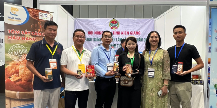 Kiên Giang đưa thuỷ hải sản OCOP đến Hội chợ Hàng Việt Nam tiêu biểu xuất khẩu 2025