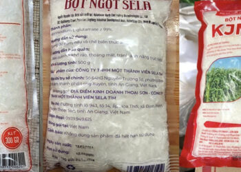 Một công ty kinh doanh bột ngọt bị tạm dừng lưu thông hàng hóa