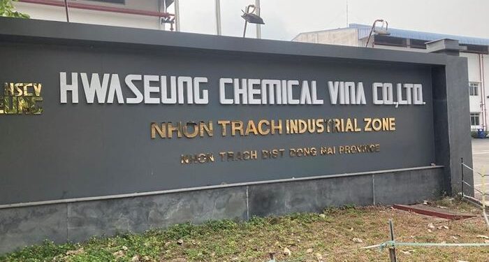 Xử phạt Công ty TNHH Hwaseung Chemical Việt Nam hơn 18,5 tỉ đồng
