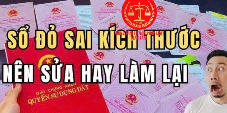 Trung tâm tư vấn pháp luật Toàn Tâm: Sổ đỏ sai kích thước các cạnh nhưng diện tích đúng – Diện tích nhà lớn hơn ghi nhận trên sổ đỏ, phải xử lý thế nào?