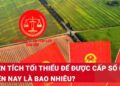 Trung tâm tư vấn pháp luật Toàn Tâm: Cây nhà hàng xóm đổ, gây thiệt hại nhà người khác có phải bồi thường – Diện tích đất tối thiểu bao nhiêu m2 thì được cấp sổ đỏ?