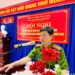 CÔNG AN PHƯỜNG SƠN ĐÔNG (TỈNH VĨNH LONG) TỔ CHỨC HỘI NGHỊ SƠ KẾT CÔNG TÁC CÔNG AN 6 THÁNG ĐẦU NĂM 2025