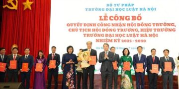 Trường Đại học Luật Hà Nội có Hiệu trưởng mới