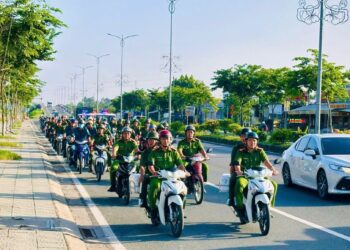 Công an phường Sơn Đông (tỉnh Vĩnh Long) ra quân cao điểm tấn công, trấn áp tội phạm, bảo đảm an ninh, trật tự