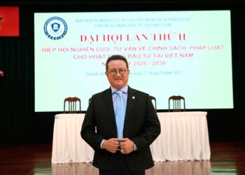 TS. Hồ Minh Sơn được bầu Phó Chủ tịch Hiệp hội Nghiên cứu, Tư vấn về Chính sách, pháp luật cho hoạt động đầu tư tại Việt Nam (AVRCIPL)