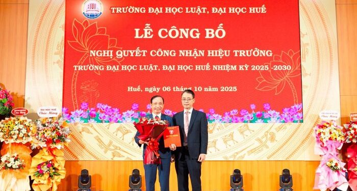 Công bố Hiệu trưởng Trường Đại học Luật, Đại học Huế