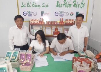 Lễ ký kết hợp tác phát triển bền vững ngành hàng gạo