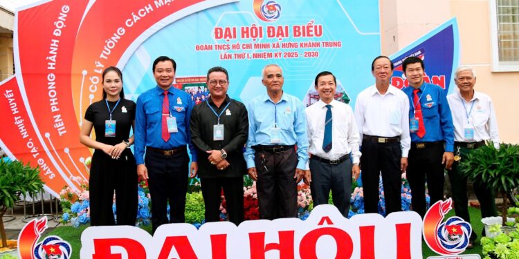 Đại hội đại biểu Đoàn TNCS Hồ Chí Minh xã Hưng Khánh Trung lần thứ I, nhiệm kỳ 2025-2030