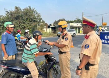 Tây Ninh triển khai 3 tháng cao điểm tổng kiểm soát vi phạm giao thông