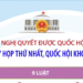 Thông tin về 9 luật và 31 nghị quyết được Quốc hội thông qua tại Kỳ họp thứ nhất, Quốc hội khóa XVI