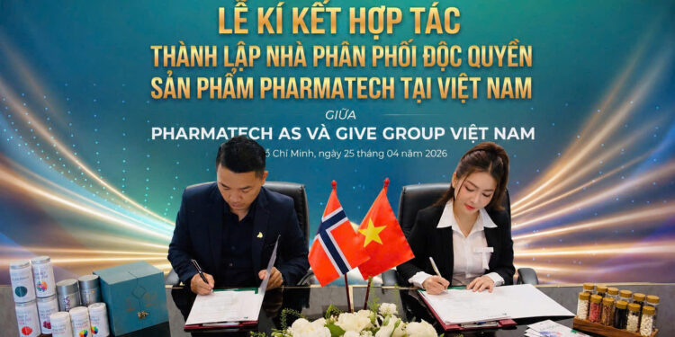 Give Group Việt Nam chính thức trở thành nhà phân phối độc quyền sản phẩm Pharmatech AS (Na Uy)