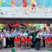 Trạm CSGT Đa Phước phối hợp với công an xã Nhà Bè tổ chức tuyên truyền an toàn giao thông cho 89 giáo viên mầm non, 210  trẻ em tại xã Nhà Bè
